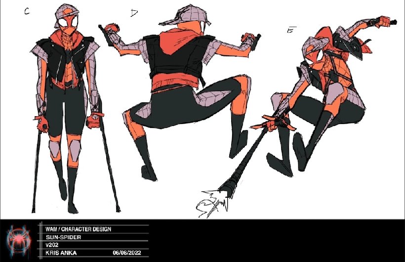 Spider-Verse's wheelchair-using 'Spider-Man' began with fan art