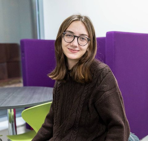 Emily from Whizz Kidz Youth Board
