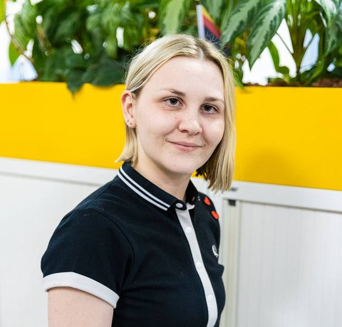 Poppy from the Whizz Kidz Youth Board